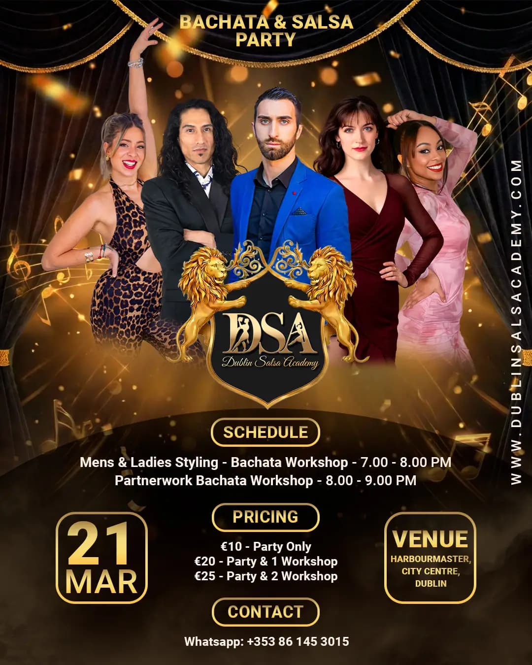 BACHATA & SALSA PARTY - mixed event