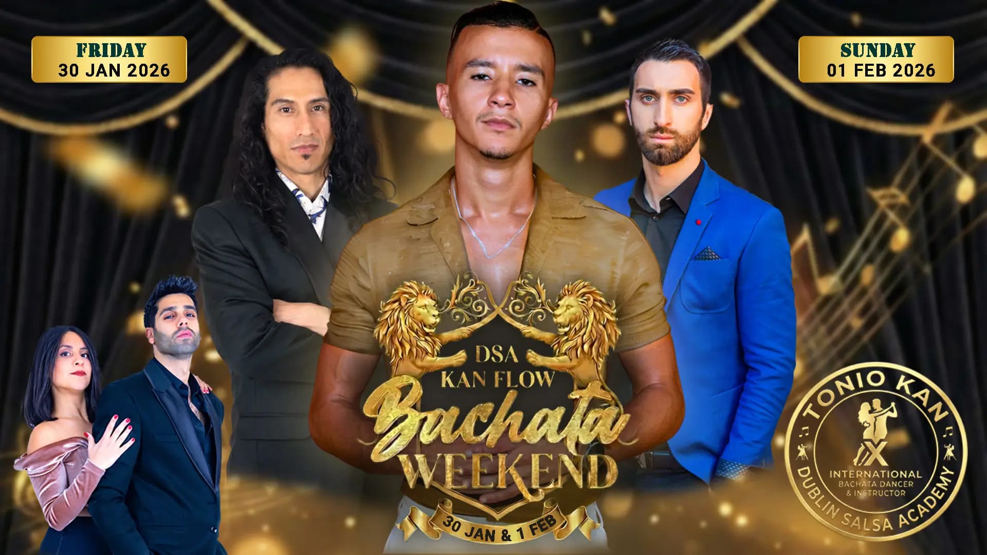 KAN FLOW BACHATA WEEKEND 2026 - bachata event